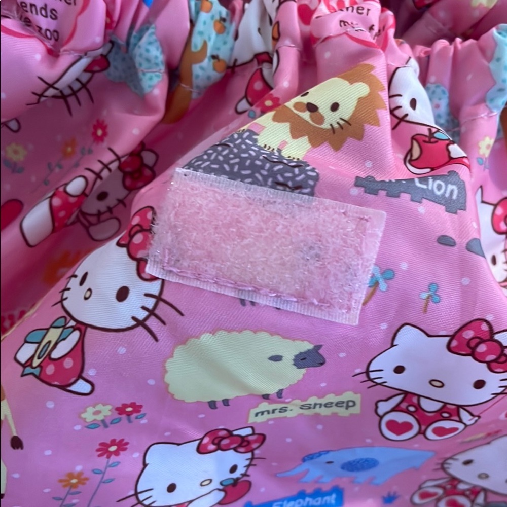 Hello Kitty Pink and Blue Patterned Backpack - Picture 4 of 16